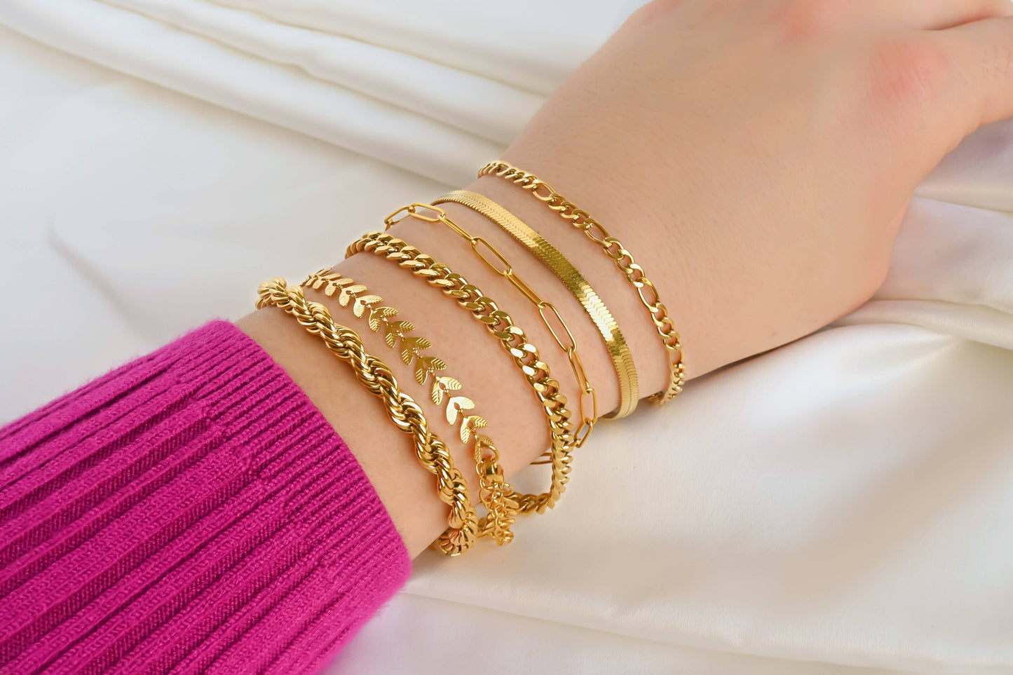 Bold Yellow Bracelets.