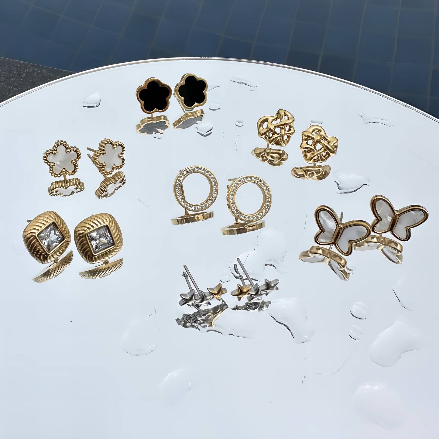 Flower Stud earrings
