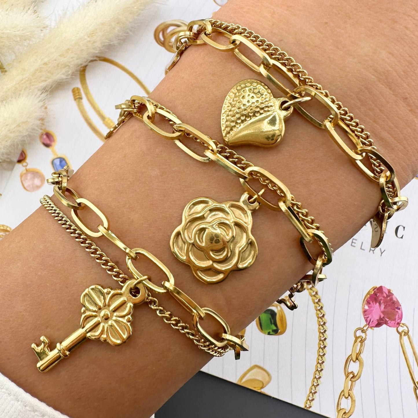 Double Chain Bracelet