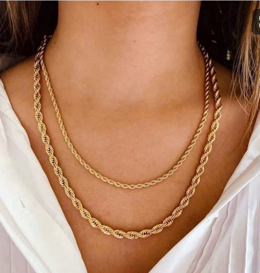 Eunice Rope Chain Necklace