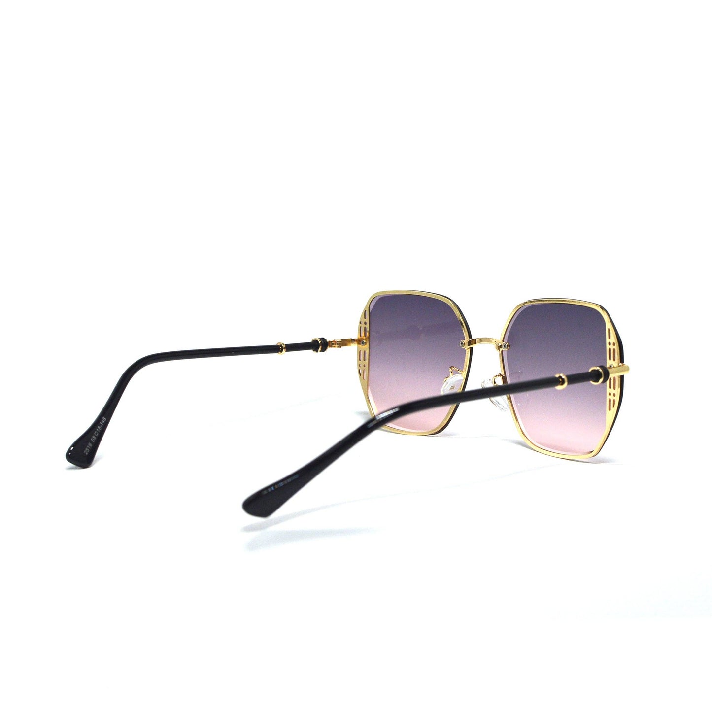 Ocular Obsetion metal Rimless Gradient Sunglasses