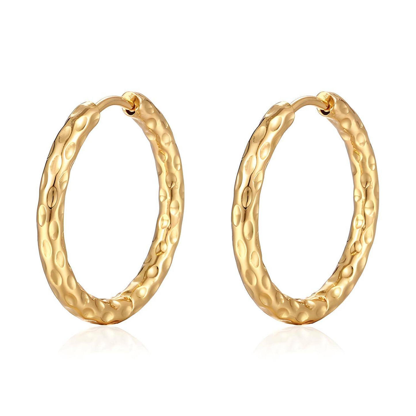 Hammered Earrings