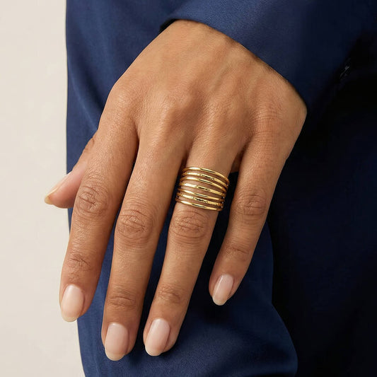 Multi-Band Cage Ring