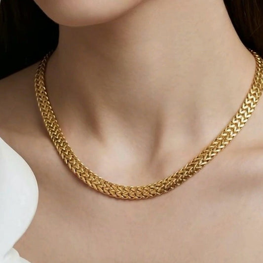 Herringbone chain Necklace
