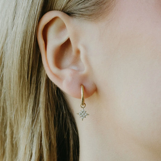 Starlight Hoop Earrings