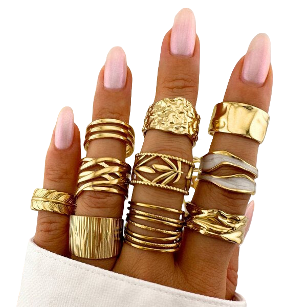 Interlocking Cuff Ring