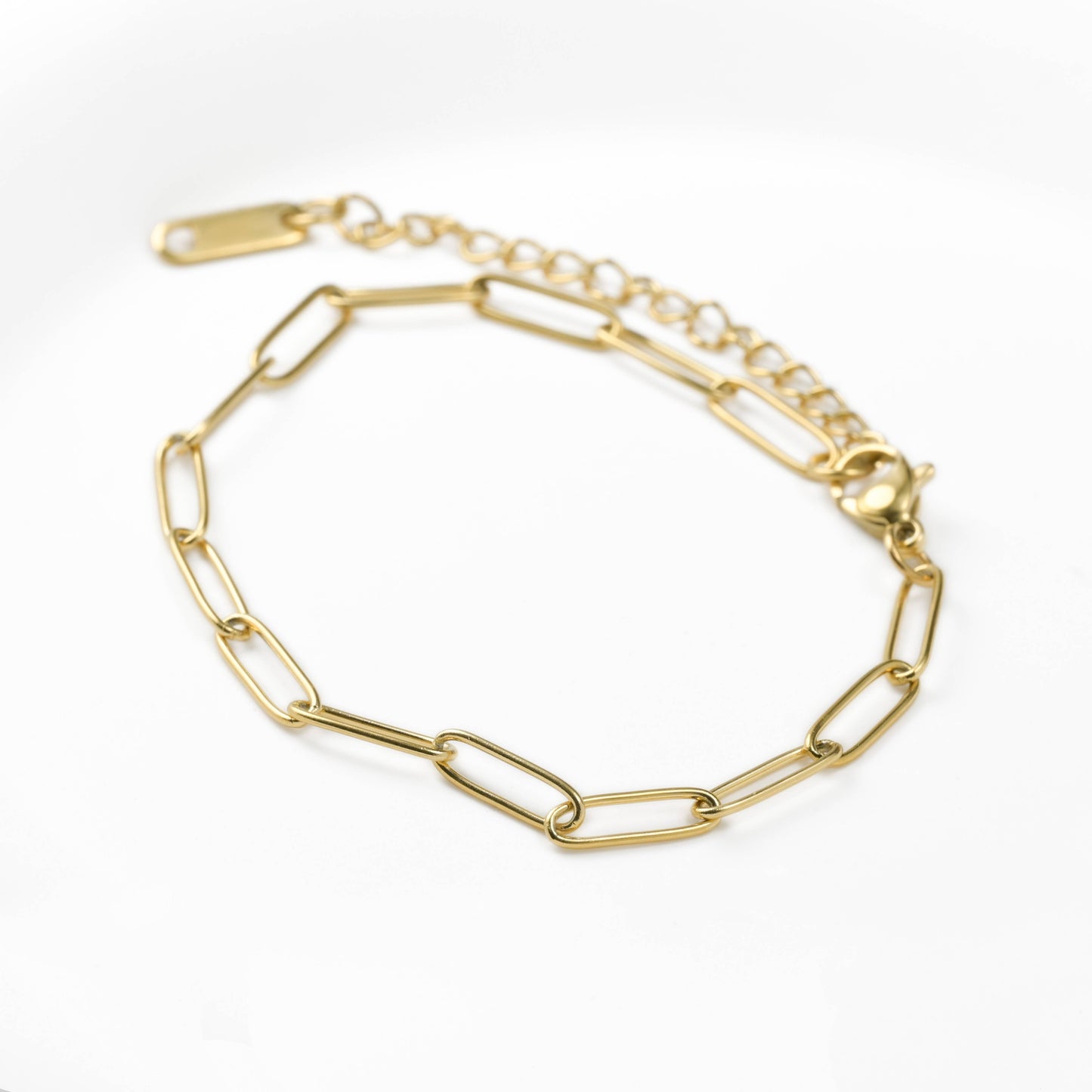 Bold 18k Gold Bracelets - Waterproof Thick Chain Bracelets