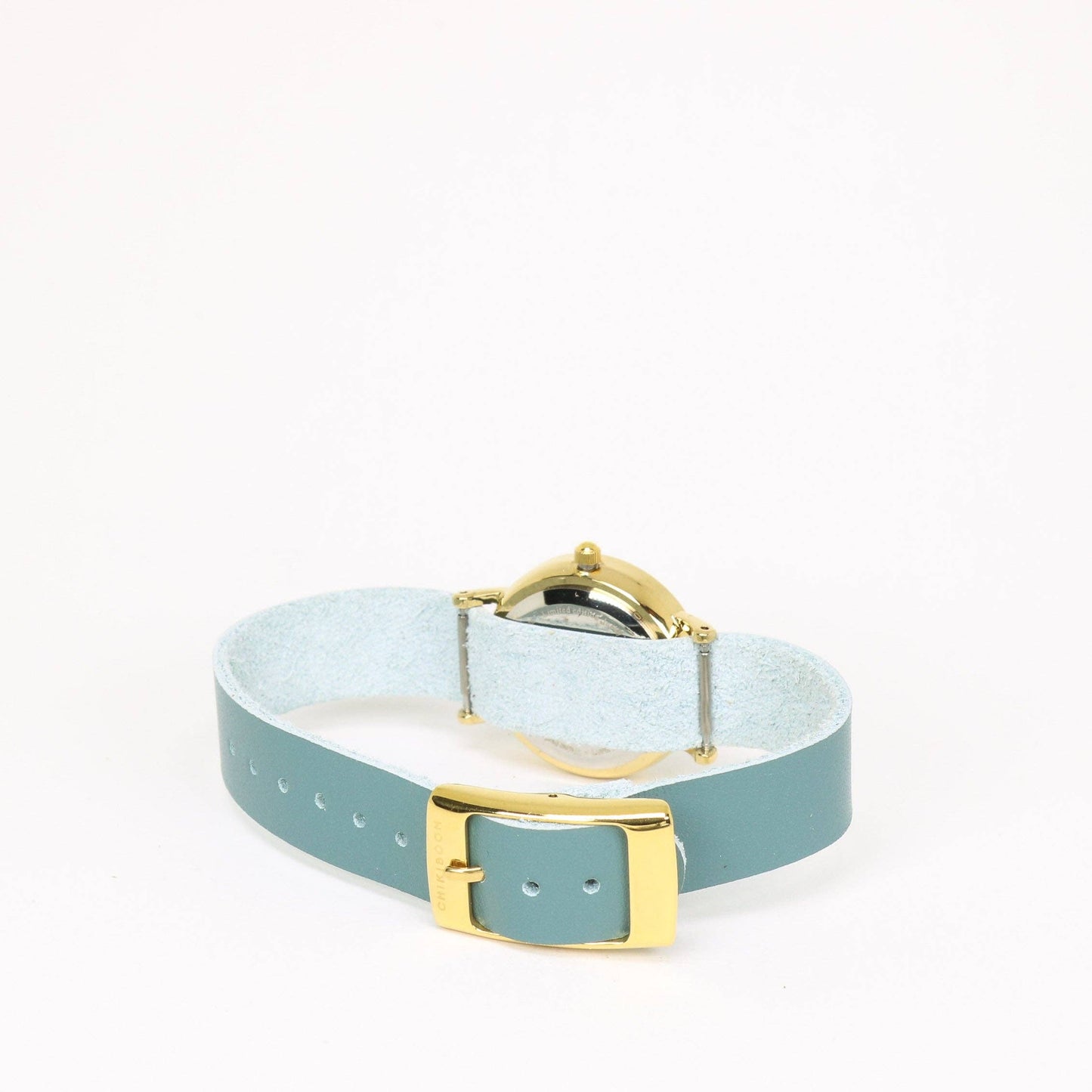 Aurora Turquoise/cream and gold women's watch
