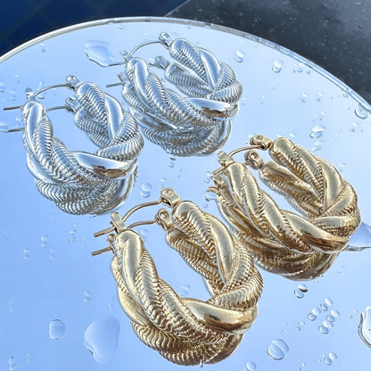 Earrings, Stainless Steel