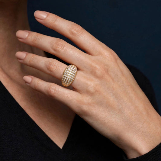Pavé Diamond Ring