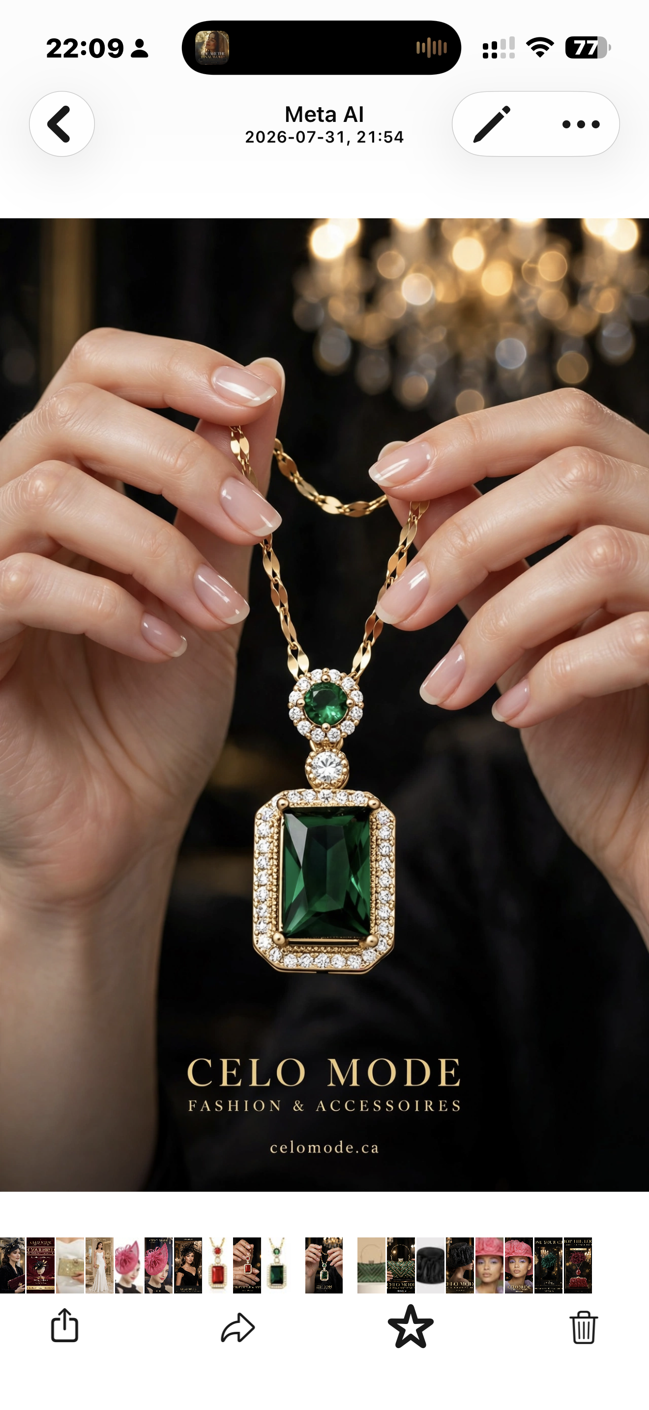 Emerald Necklace