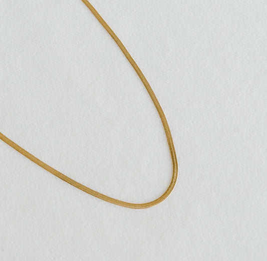 Herringbone Chain Necklace
