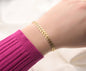 Bold 18k Gold Bracelets - Waterproof Thick Chain Bracelets