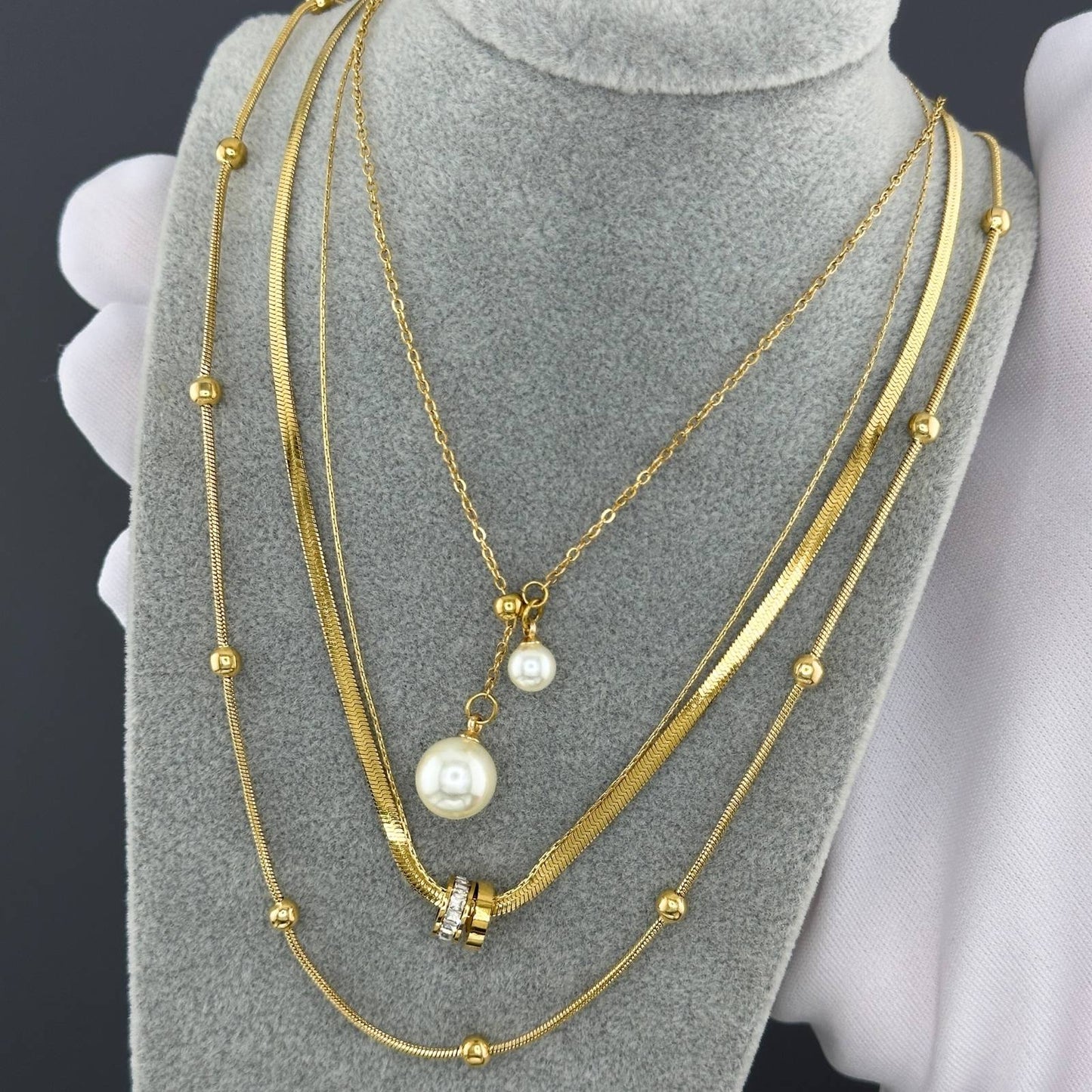 Pearl Y-Necklace