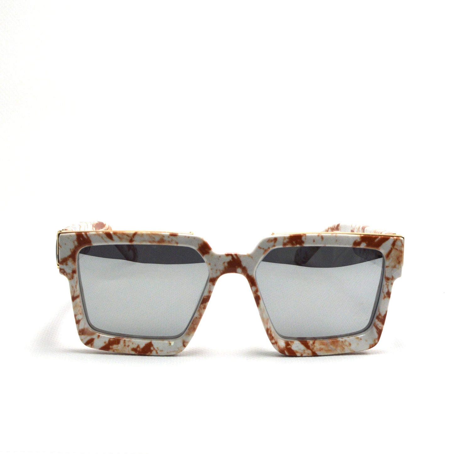 Spectacle Spectacle Stylish Marble Square Sunglasses