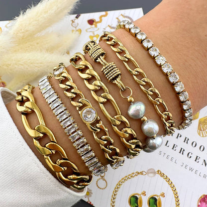 Curb bracelet