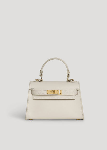 Victoria Bag in Beige Epson Leather