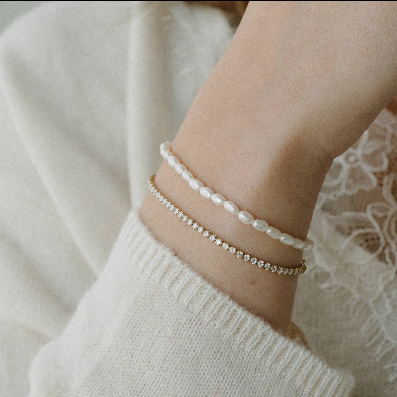 Celeste Tennis Bracelet
