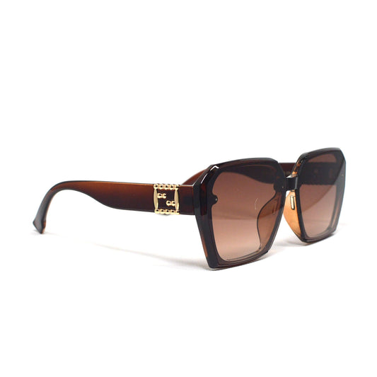 Shady Business Elegant Square Oversized Sunglasses