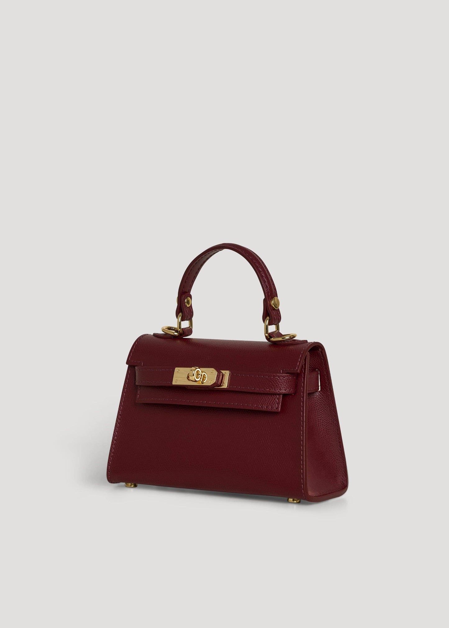 Victoria Bag in Burgundy Epson Leather