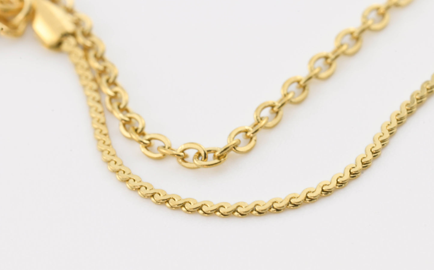 Vivian Dainty CZ Anklet - 18k Gold Diamond Ankle Bracelet -