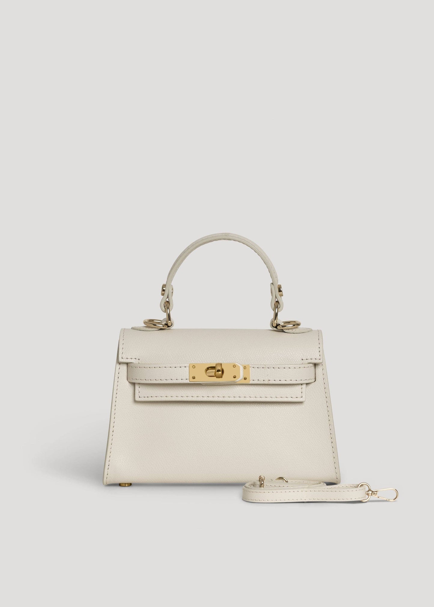 Victoria Bag in Beige Epson Leather