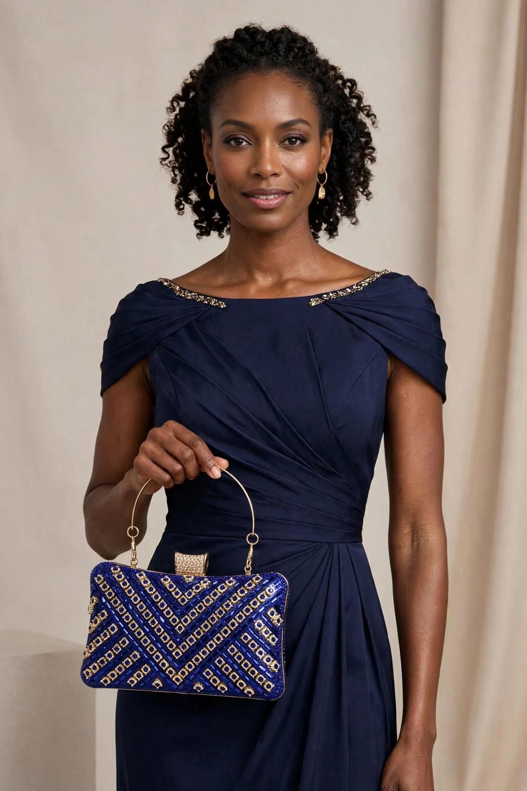 Royale Chevron Clutch