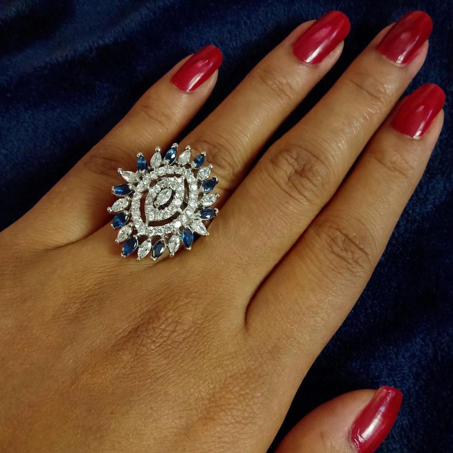 Celestial cocktail Ring
