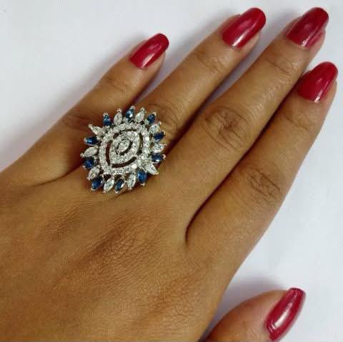 Celestial cocktail Ring