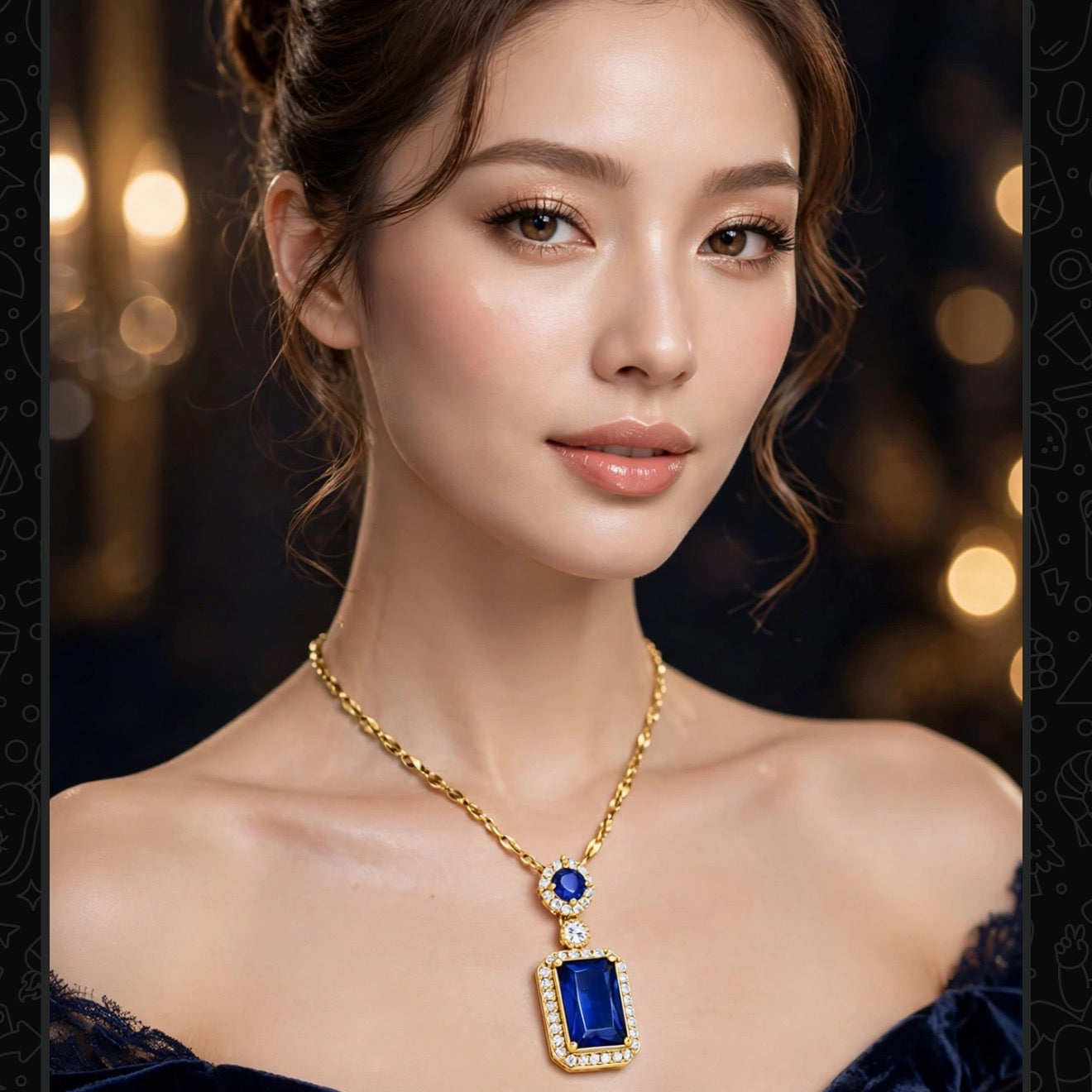 Sapphire’s Earrings