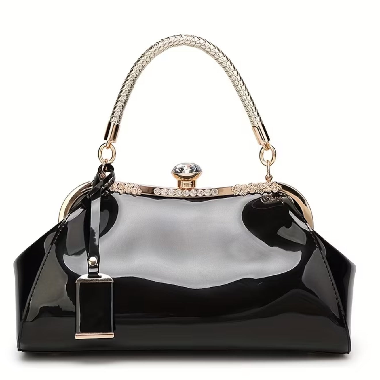 The Onyx Crystal Royale Clutch