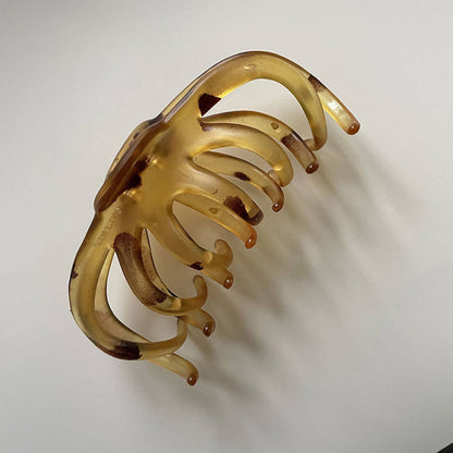 Large hair claw for thick hair | Tortoise | French Claw Clip: Tortoise