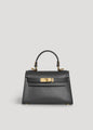 Victoria Bag in Black Epson Leather