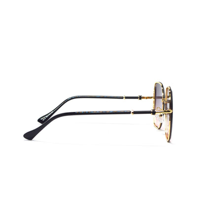 Ocular Obsetion metal Rimless Gradient Sunglasses