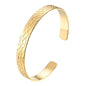 Bracelet, 18K Gold Plated Steel