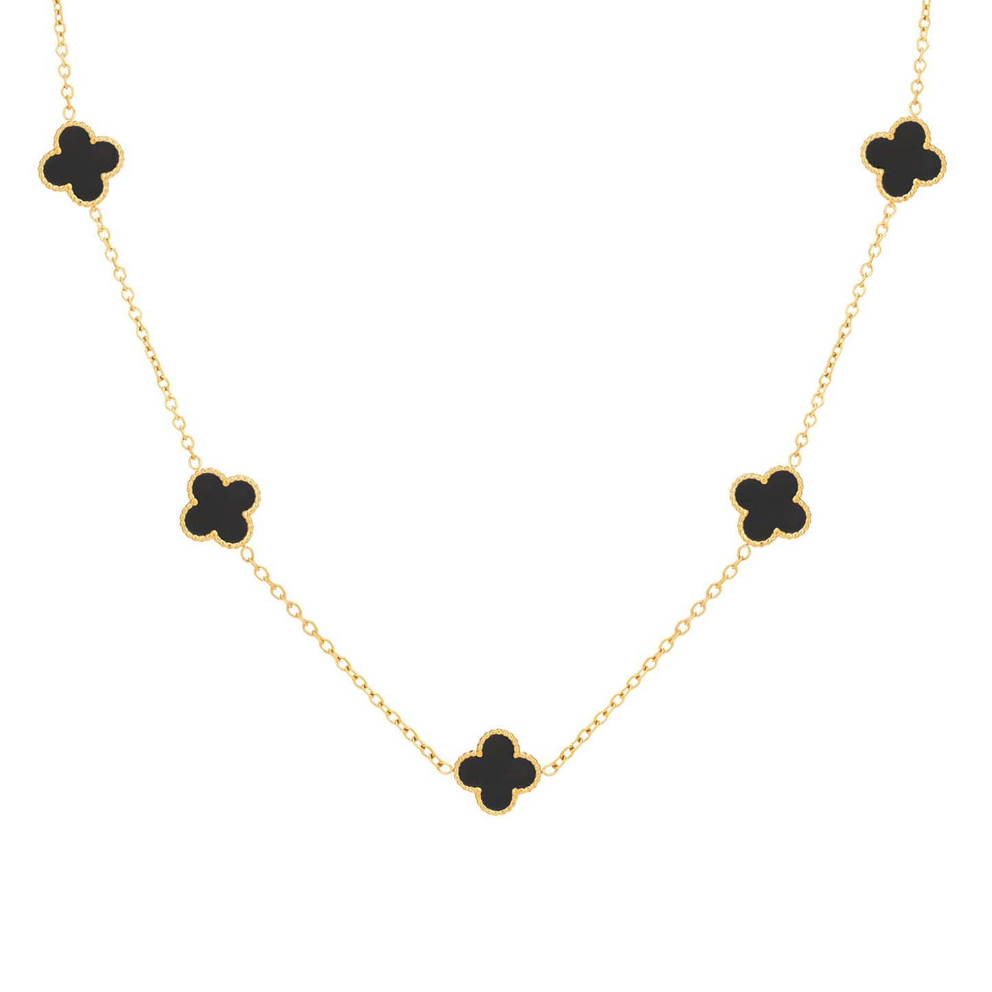 Black Clover Necklace