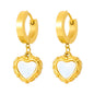 Heart Dangle Earrings