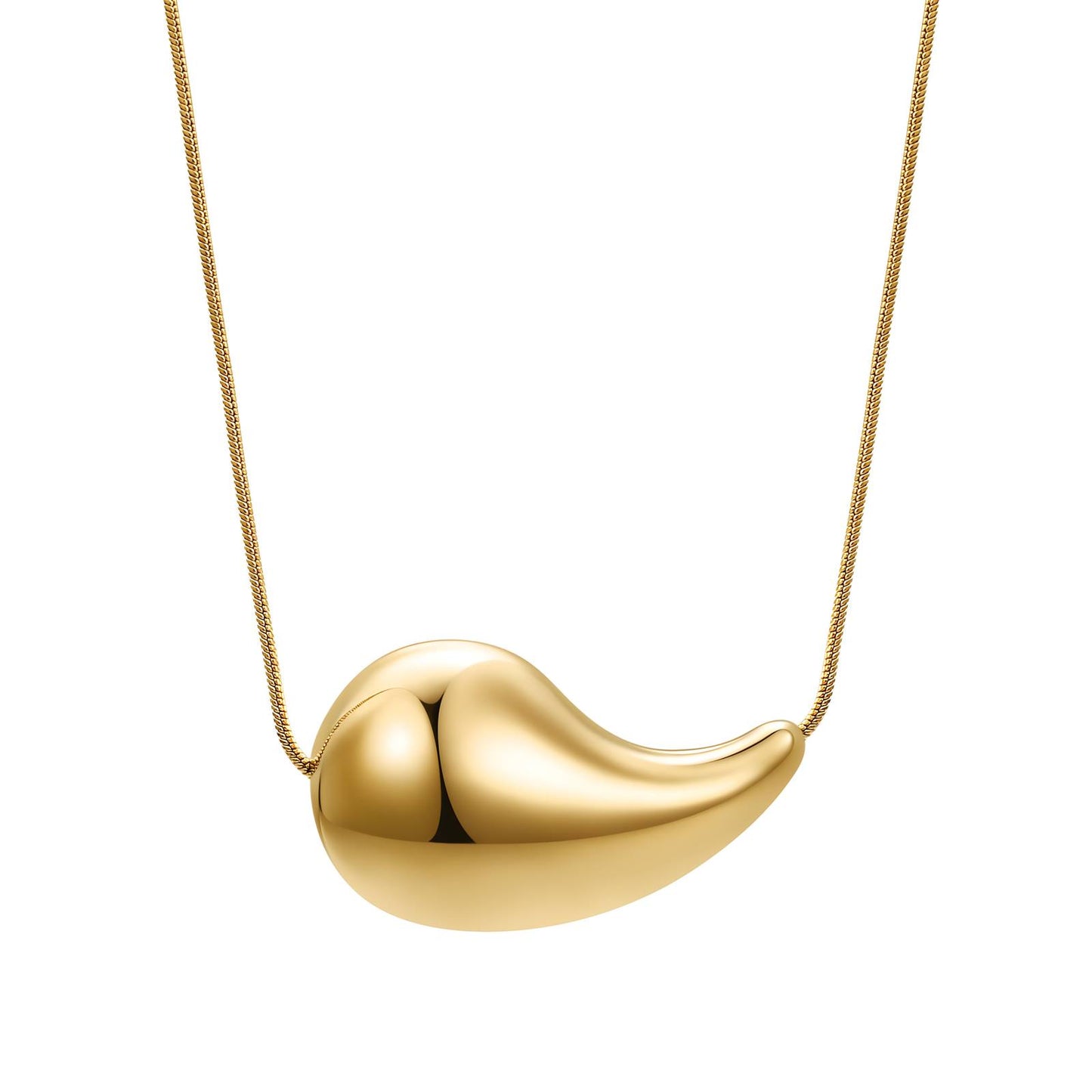 Teardrop Pendant Necklace