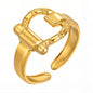 Cilia 18k Gold Gold-Tone Ring