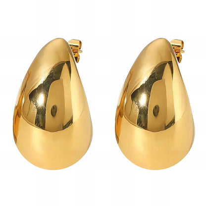 Sophie Chunky Hollow Drop Earrings