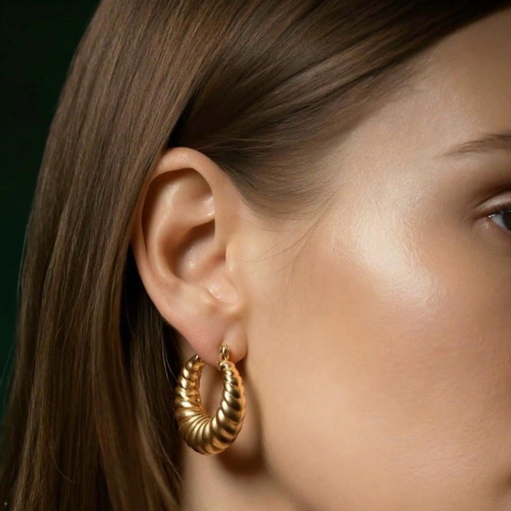 Astrid Textured Earrings