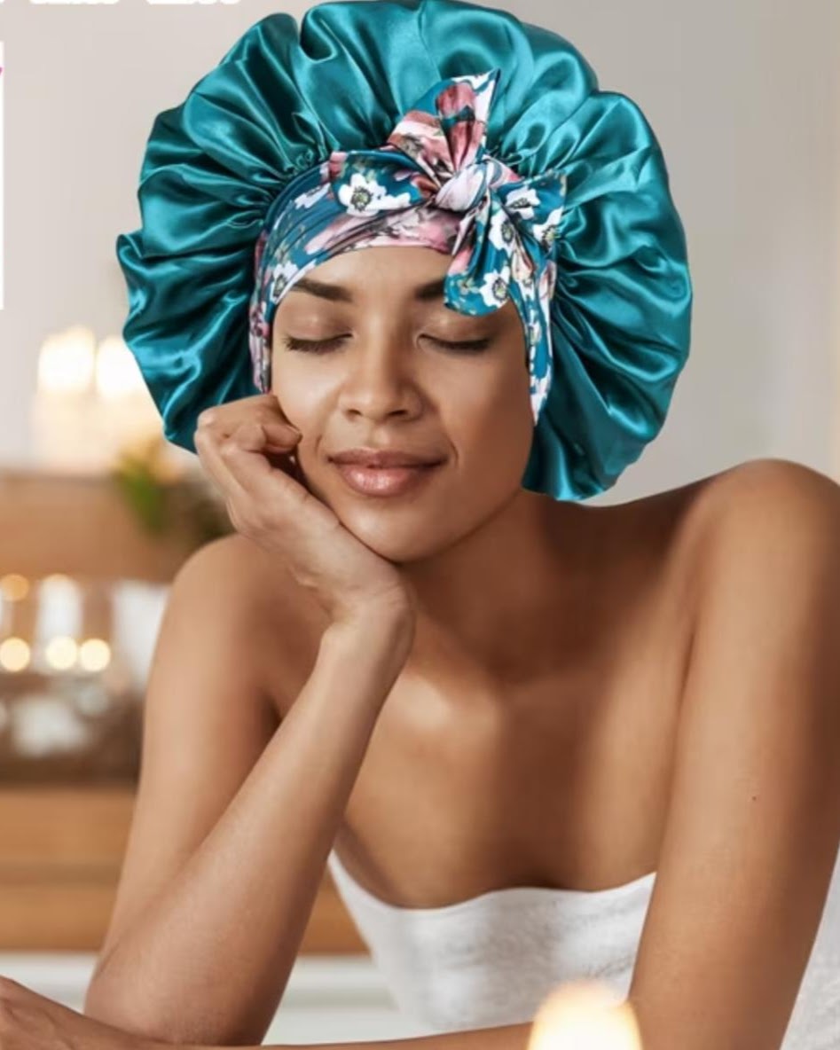 Satin Sleeping Bonnet Hats