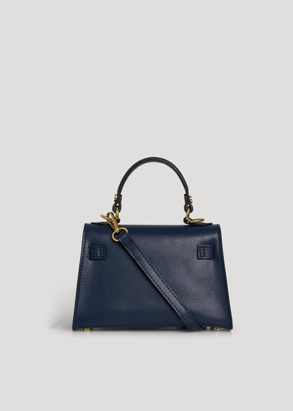 Victoria Bag in Navy Blue Epson Leather