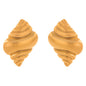 Eliane 18k Gold 
Gold Conch Shell Earrings