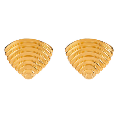Stella Fan Shell Earrings