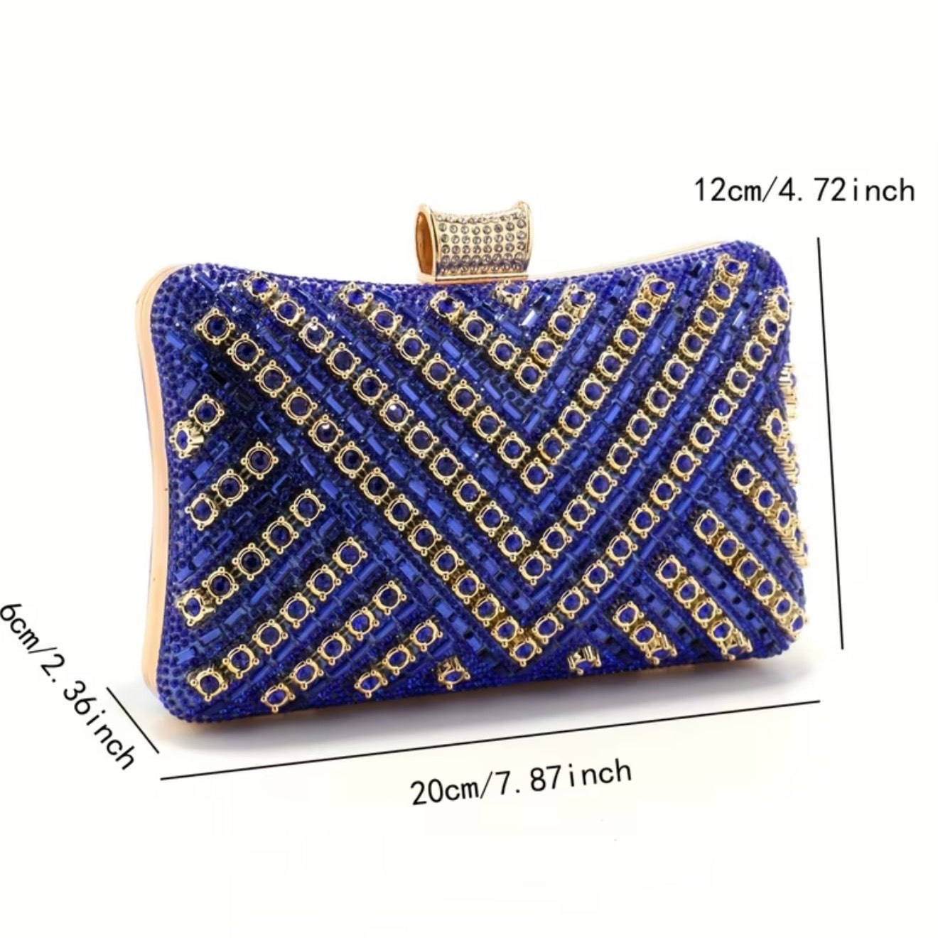 Royale Chevron Clutch
