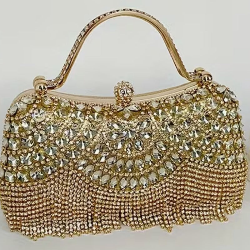 Adah Gold Fridge Royale Clutch