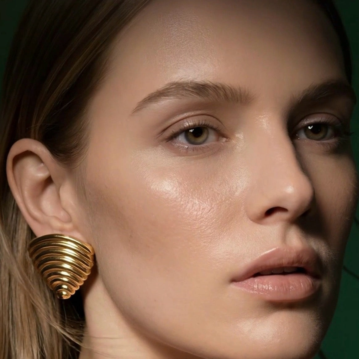 Stella Fan Shell Earrings