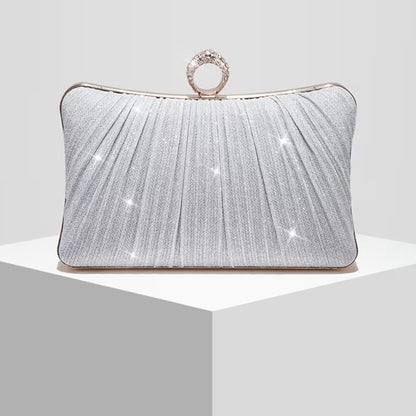 Eliora Pleated Royale Clutch