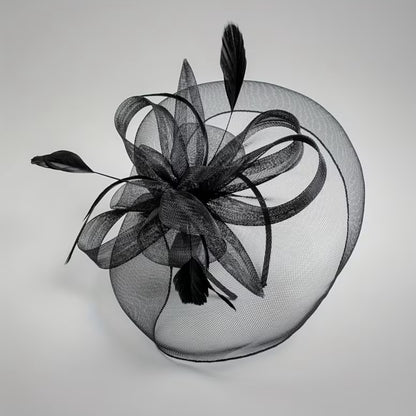 Mesh Feather Fascinators
